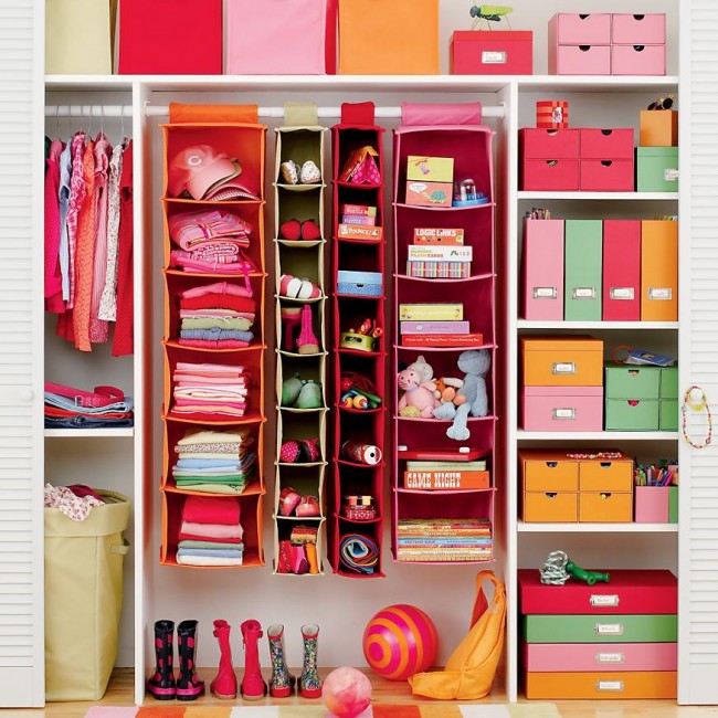 Ideas para organizar el armario de los niños