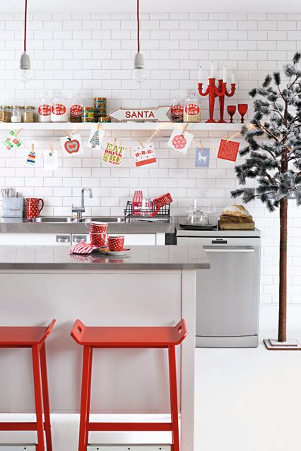 adornos de decoracion para navidad cocina accesorios navideños decorar casa  3Pcs Celebrations & Occasions Home & Garden KW2422243